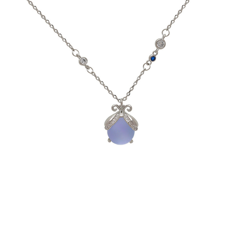 PERLE BLEUE NECKLACE