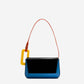 ESSENCE HANDBAG - BLACK/BLUE
