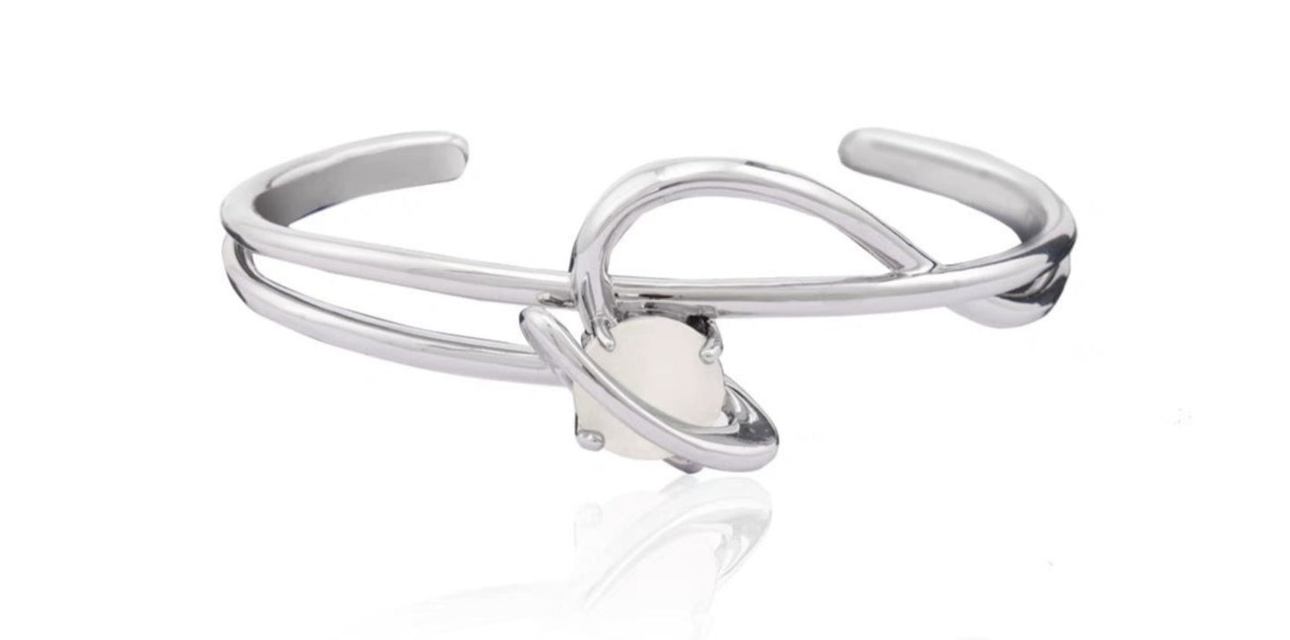 OR BLANC BRACELET
